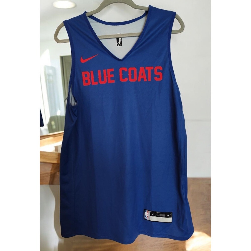 Nike NBA G League Reversible Practice Jersey Delware Blue Coats Medium‎